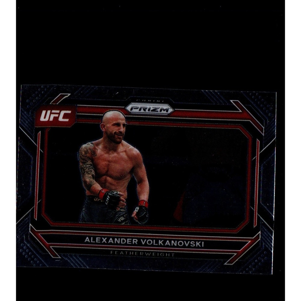 2023 Panini Prizm UFC Alexander Volkanovski #36 Base Card Featherweight Raw